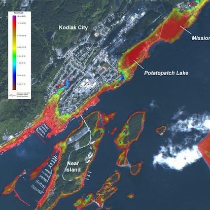 Alerta de tsunami en Alaska