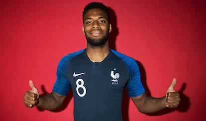 Thomas Lemar, con Francia.