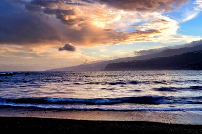 La playa de Martiánez, en el Puerto de la Cruz (Tenerife).