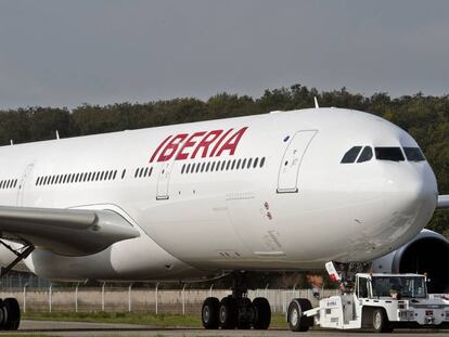 Avión de Iberia