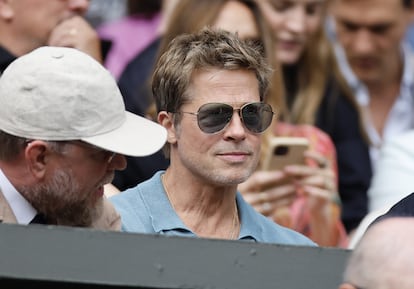 Más allá de la representación real, se pudo ver un desfile de rostros conocidos por las pistas de Wimbledon. Sin duda, el que más miradas acaparó en redes sociales fue Brad Pitt. A punto de cumplir 60 años, muchos comentaron que el actor había reencarnado a su personaje en la película 'El curioso caso de Benjamín Button' por su aspecto rejuvenecido.