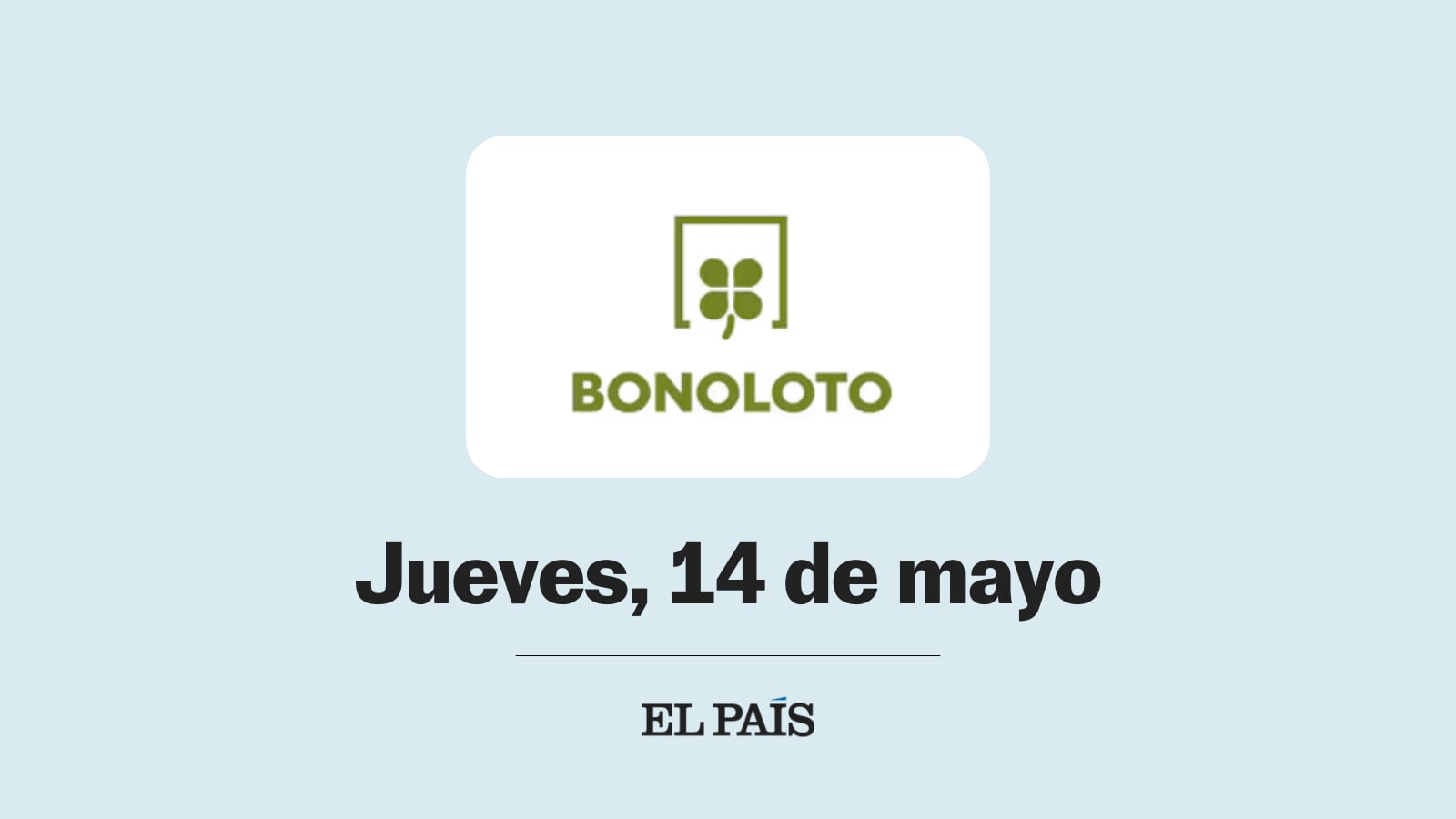 Bonoloto: comprobar sorteo del jueves 14 de mayo