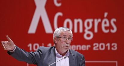 El secretario general de CC OO, Ignacio Fernández Toxo.