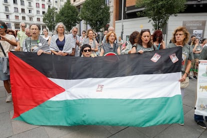 Profesores Marea Palestina en Madrid