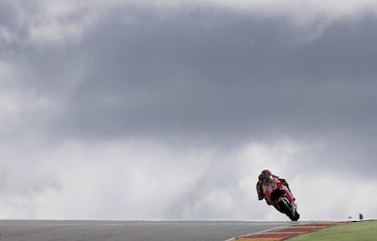 Márquez, el més ràpid en la primera jornada d'entrenaments del GP d'Alemanya.