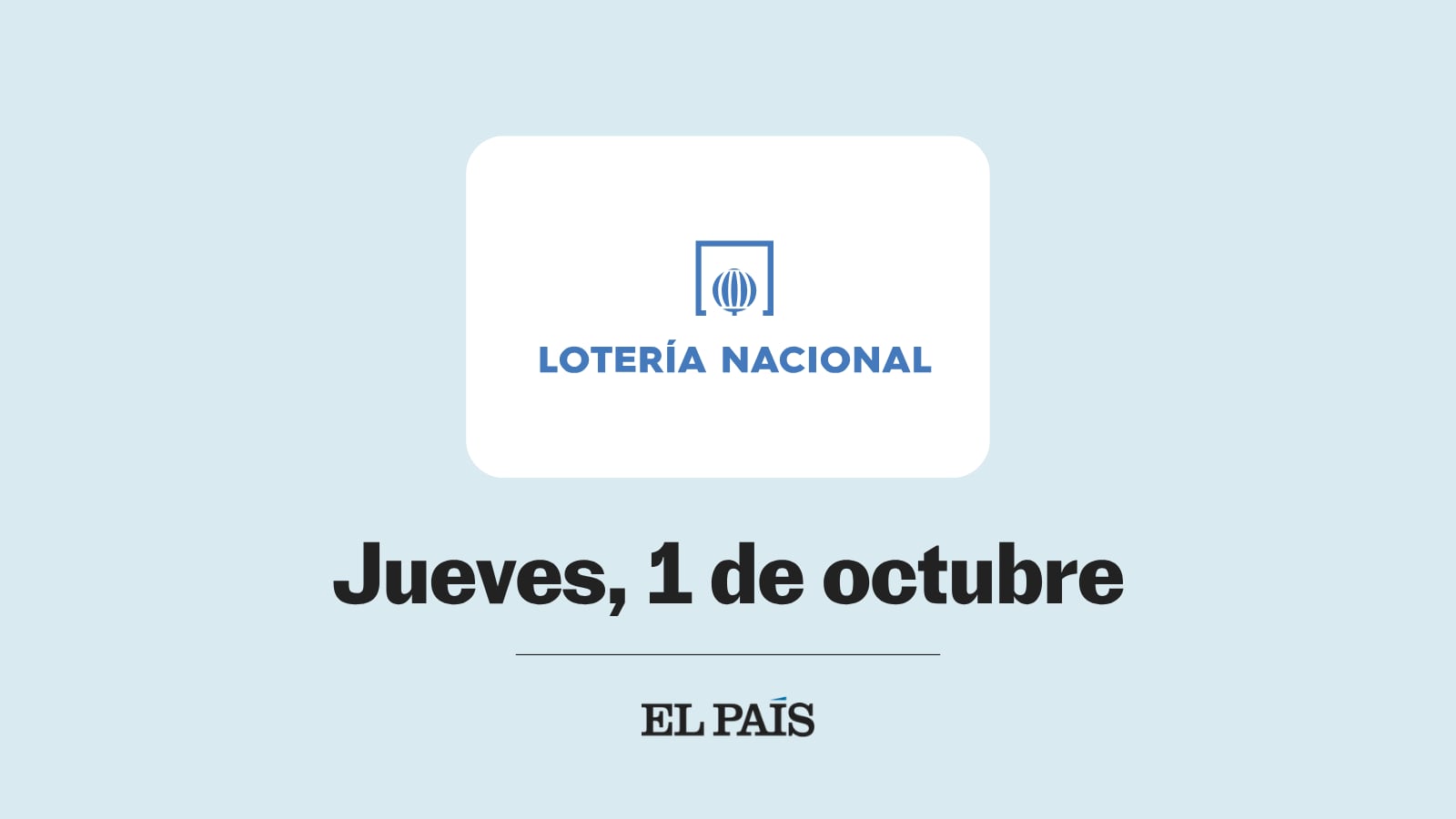 Loterías y Apuestas del Estado reparte este jueves un primer premio de 30.000 euros por décimo con el sorteo de Lotería Nacional.