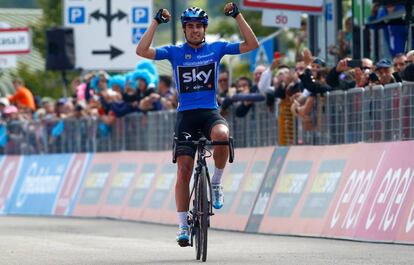 Mikel Landa en el Giro de Italia de este año.