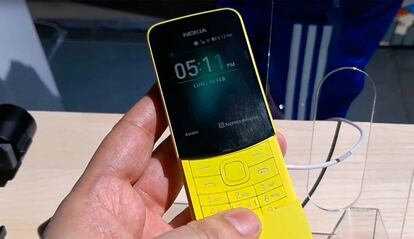 El diseño clásico del Nokia 8810