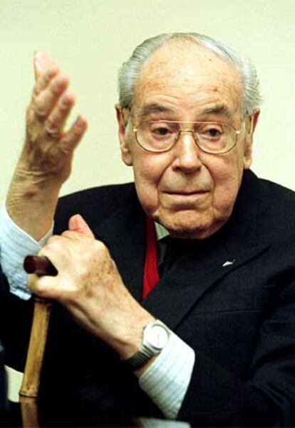 Alonso Zamora Vicente, académico fallecido el 14 de marzo.