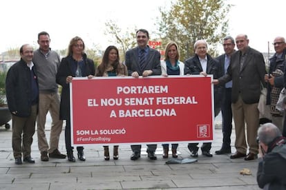 El PSC presenta su propuesta de un senado federal.