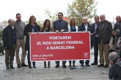 El PSC presenta la seva proposta d'un Senat federal.