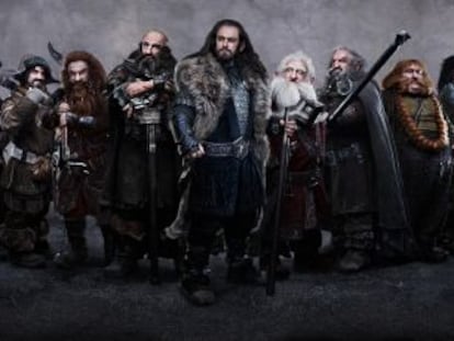 Una espectacular imagen promocional de 'El hobbit', de Peter Jackson.