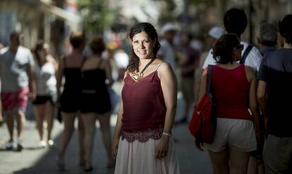 Gemma Vásquez, abogada y expresidenta de los empresarios de Gibraltar.