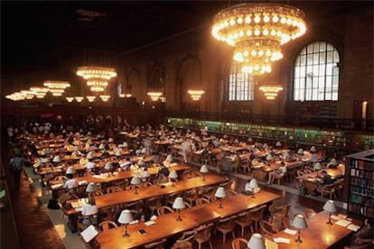 Sala de lectura de la New York Public Library de Nueva York. 

/ GAIL MOONEY