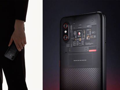 Este sería el Xiaomi Mi Note 4 con acabado transparente