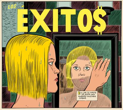 Interior del libro 'Monica', de Daniel Clowes.