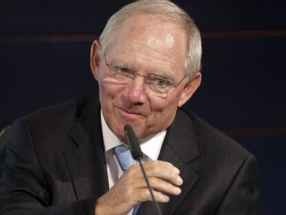 El ministro de Finanzas alemán, Wolfgang Schäuble.
