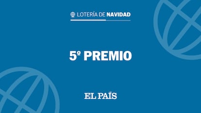 Quintos premios de la Lotería de Navidad 2025