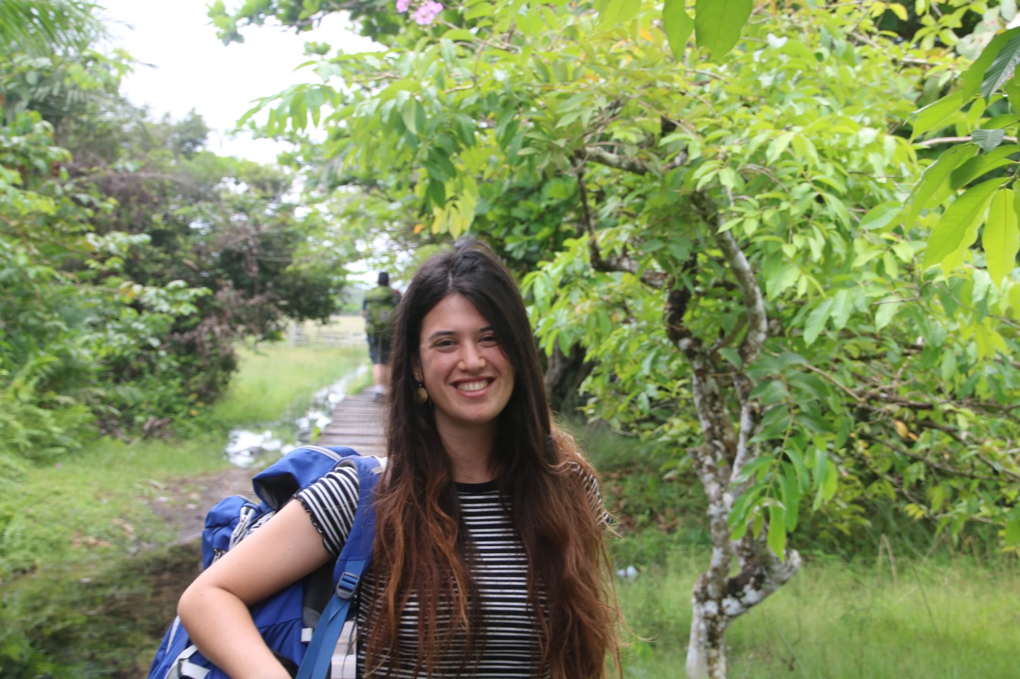 Lilaj Weiss, en Ghana en 2020 / Cortesía de Lilaj Weiss