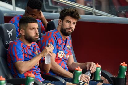 Jordi Alba y Pique