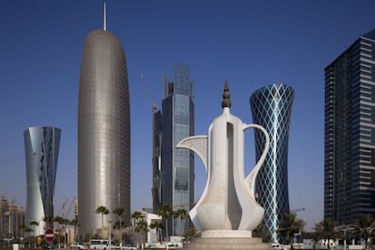 Edificios de Doha (Catar).