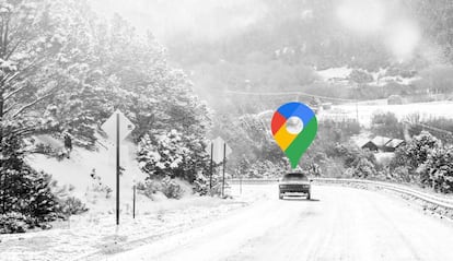 Rutas de Google Maps peligrosas en invierno.