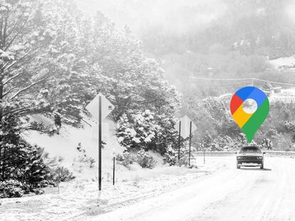 Rutas de Google Maps peligrosas en invierno.