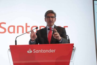 José Antonio Álvarez, consejero delegado de Banco Santander