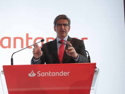 José Antonio Álvarez, consejero delegado de Banco Santander