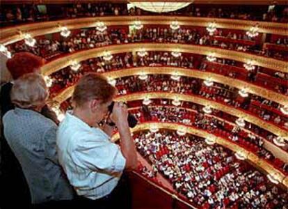 Imagen de la sala del teatro del Liceo.