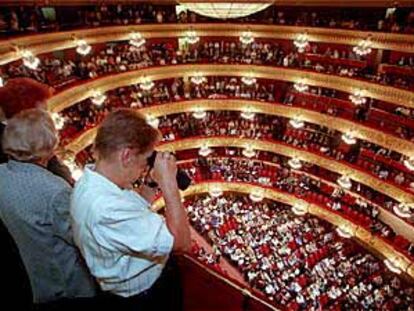 Imagen de la sala del teatro del Liceo.