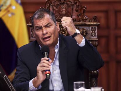 El presidente de Ecuador, Rafael Correa. EFE/Archivo