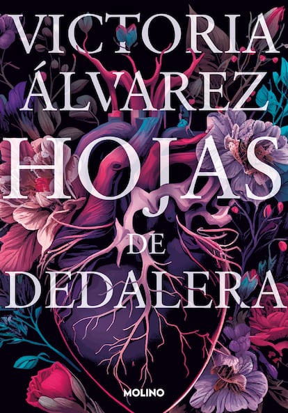 Portada de 'Hojas de Dedalera', de Victoria Álvarez. EDITORIAL MOLINO / PENGUIN.