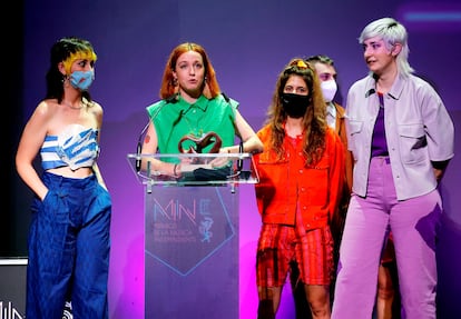 Las Ginebras reciben este miércoles el premio al mejor álbum de Pop en la XIII edición de los Premios MIN de la Música Independiente celebrados en Burgos.