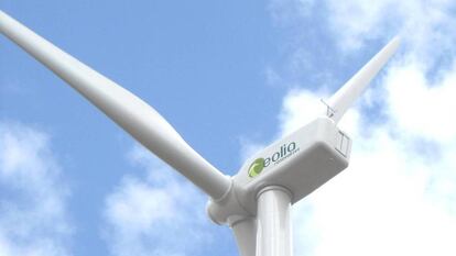 Aerogenerador de Eolia.