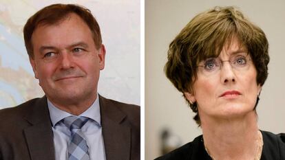 Marc van Nimwegen y Marianne Bloos.