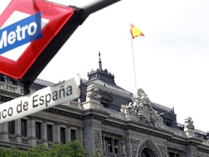 Fachada del Banco de España