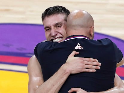 Bogdanovic y Djordjevic, tras ganar a Rusia