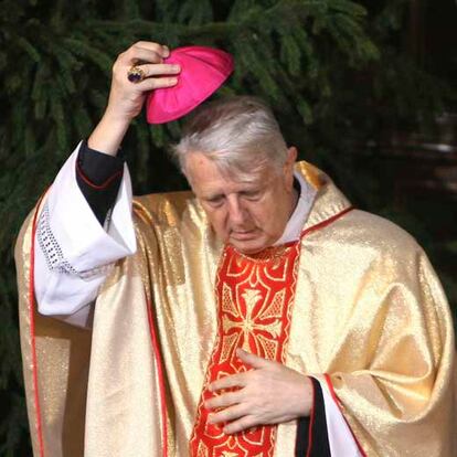 Stanislaw Wielgus, en la misa del domingo en la catedral de Varsovia.