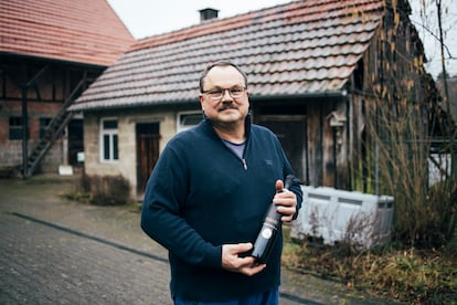 Gottfried Kazenwadel, productor de vino en Neckarwestheim (Alemania).