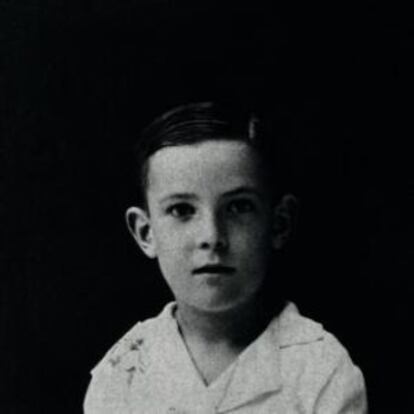 Retrato de V&iacute;ctor Garc&iacute;a de la Concha, en su infancia