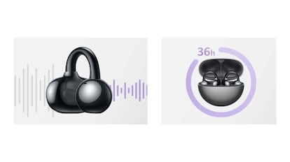 Auriculares inalámbricos con clip