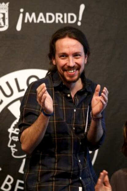 El secretario general de Podemos, Pablo Iglesias.