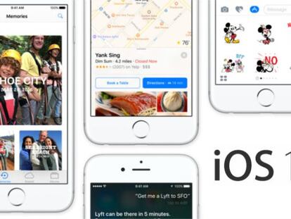 Llega iOS 10: cómo y cuándo actualizar tu iPhone o iPad