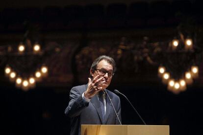 Artur Mas en el Liceo de Barcelona 