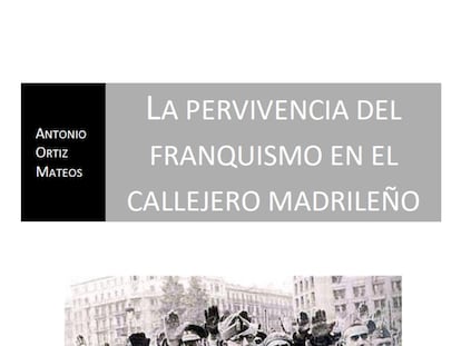 Primera p&aacute;gina del informe sobre las calles franquistas. 