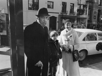 Fernando Rey, durante el rodaje de 'The French Connection' (1971), de William Friedkin.