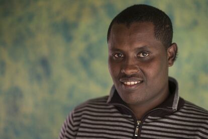 Christian Tadele posa para un retrato en Addis Abeba.