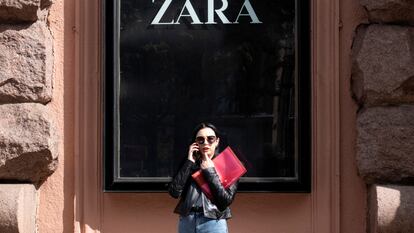 Tienda de Zara en el centro de Kiev, en septiembre de 2021.