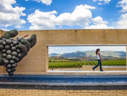 El Museo Vivanco, en Briones (La Rioja), un proyecto del arquitecto Jesús Mariño Pascual. 